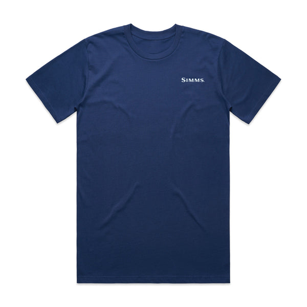 Simms S25 Artist Tee | Bonefish - Blue