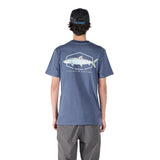 Simms S25 Artist Tee | Bonefish - Blue