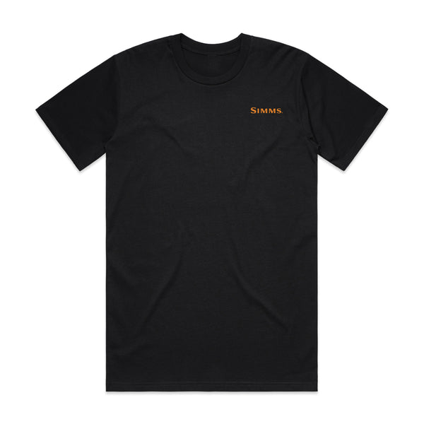 Simms S25 Artist Tee | Brown Trout- Black