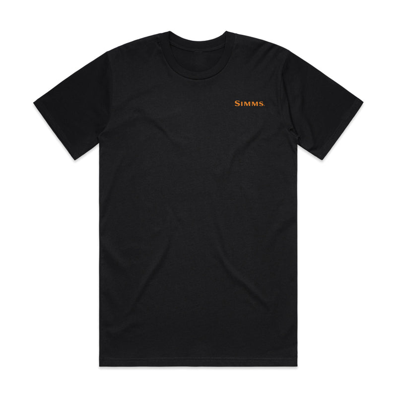 Simms S25 Artist Tee | Brown Trout- Black