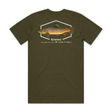 Simms S25 Artist Tee | Brown Trout- Olive
