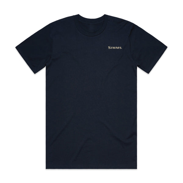 Simms S25 Artist Tee | Gurnard - Navy