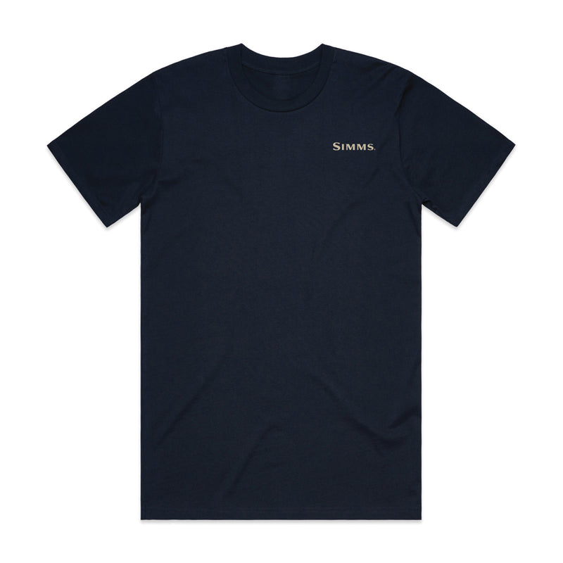 Simms S25 Artist Tee | Gurnard - Navy