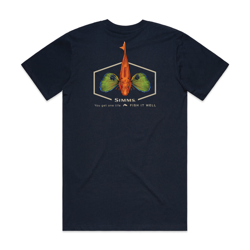 Simms S25 Artist Tee | Gurnard - Navy