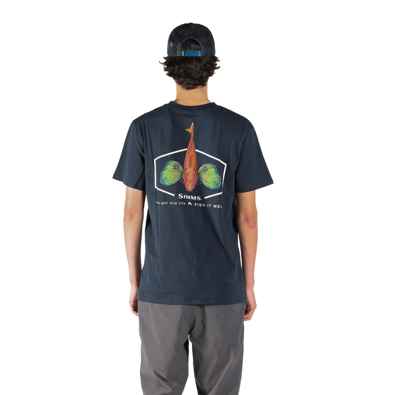 Simms S25 Artist Tee | Gurnard - Navy