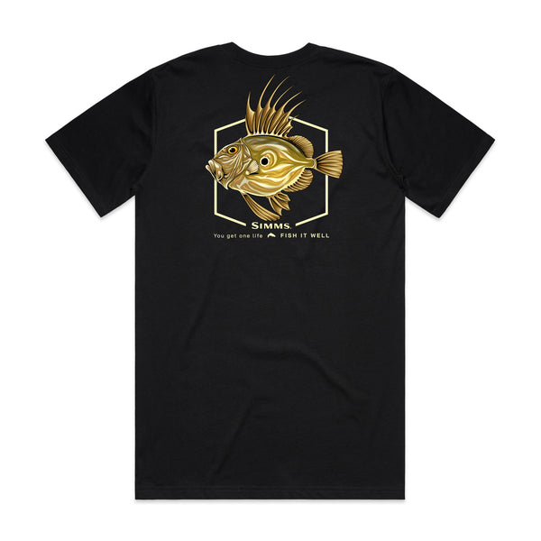 Simms S25 Artist Tee | John Dory- Black
