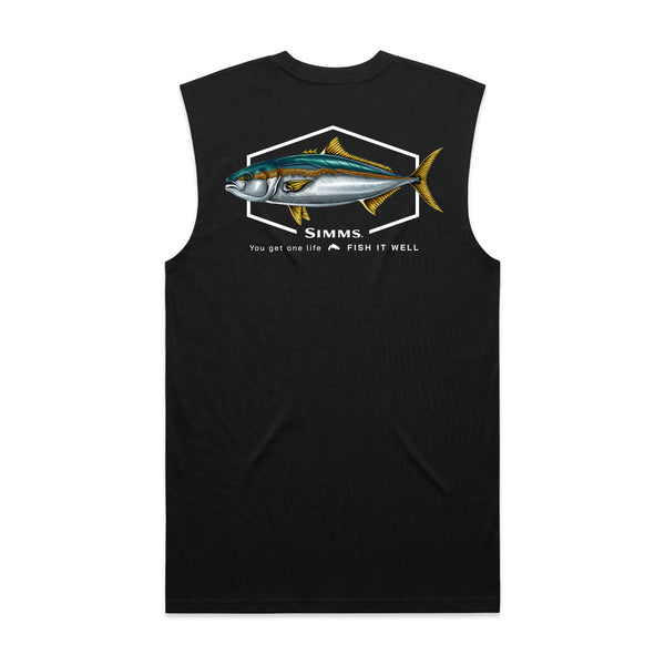 Simms S25 Artist Tank | Kingfish - Black