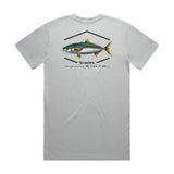 Simms S25 Artist Tee | Kingfish - Light Grey