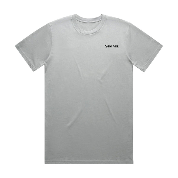 Simms S25 Artist Tee | Kingfish - Light Grey