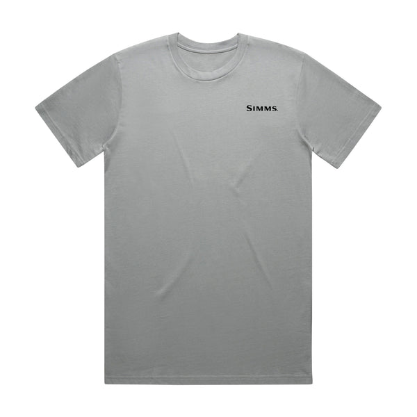 Simms S25 Artist Tee | Kingfish - Light Grey