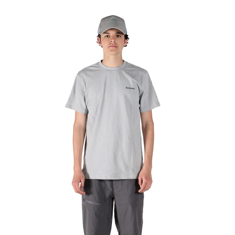 Simms S25 Artist Tee | Kingfish - Light Grey