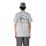 Simms S25 Artist Tee | Kingfish - Light Grey