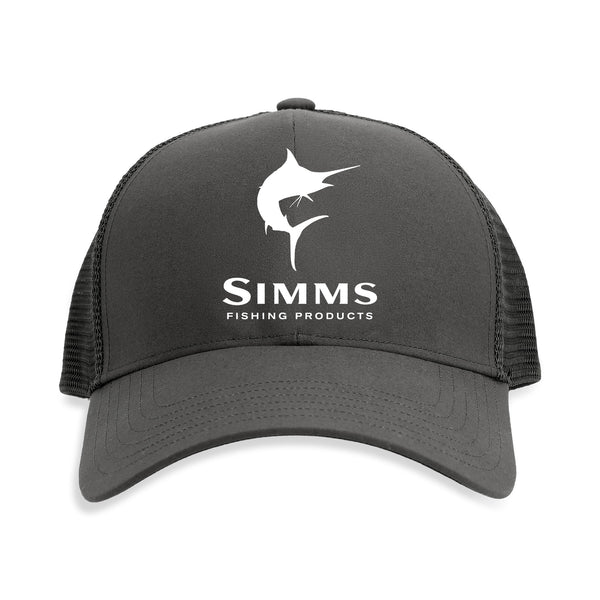Simms Trucker Cap  |  Marlin - Black