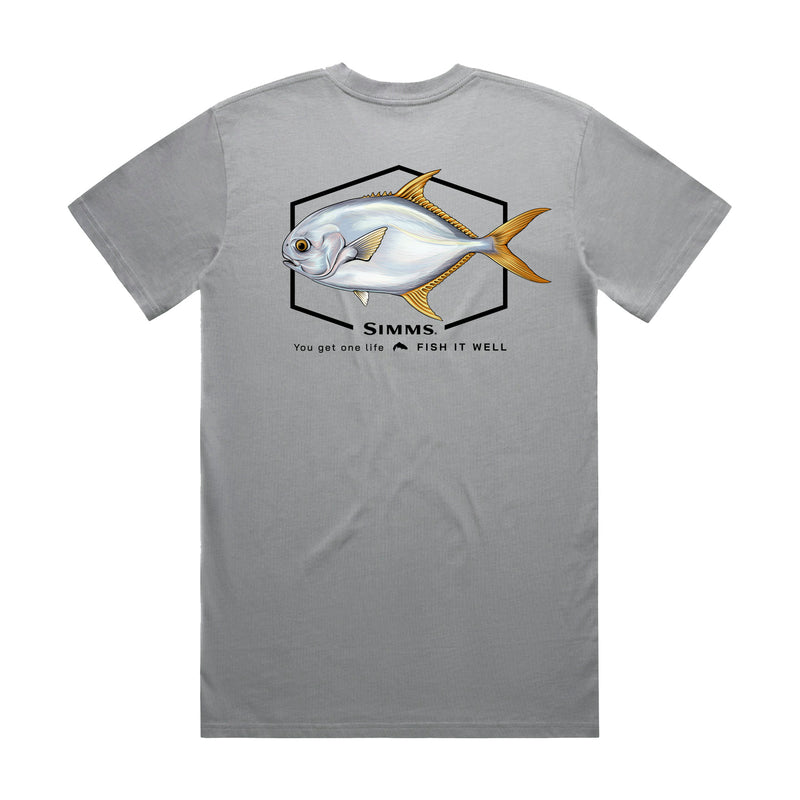 Simms S25 Artist Tee | Permit - Mid Grey