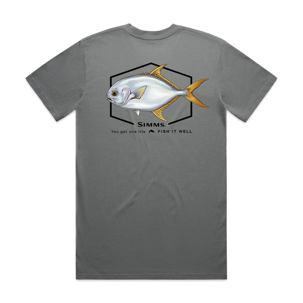 Simms S25 Artist Tee | Permit - Mid Grey