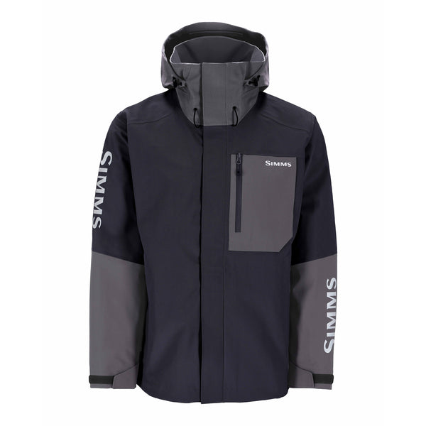 Simms Challenger Fishing Jacket | Jet Black – Manic Tackle Project