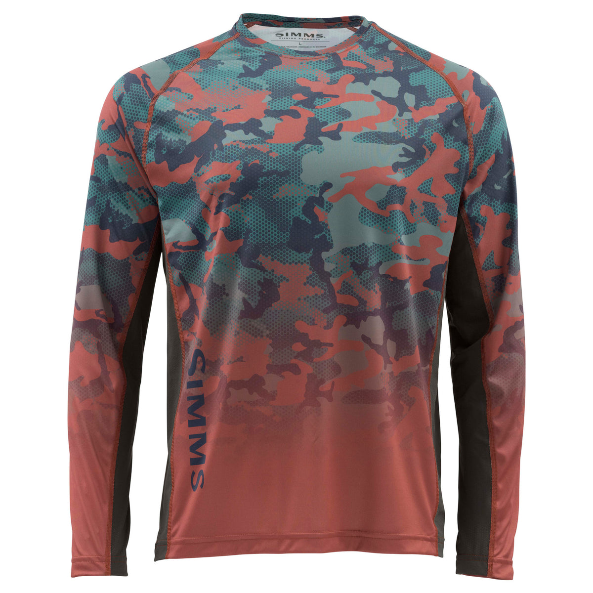 Simms Challenger Tech Long Sleeve - Rusty Red