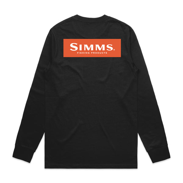 SIMMS T-SHIRT AVEC LOGO, GREY HEATHER-CRIMSON - Ecotone L'Ami Sport SIMMS T-SHIRT AVEC LOGO, GREY HEATHER-CRIMSON - Ecotone L'Ami Sport