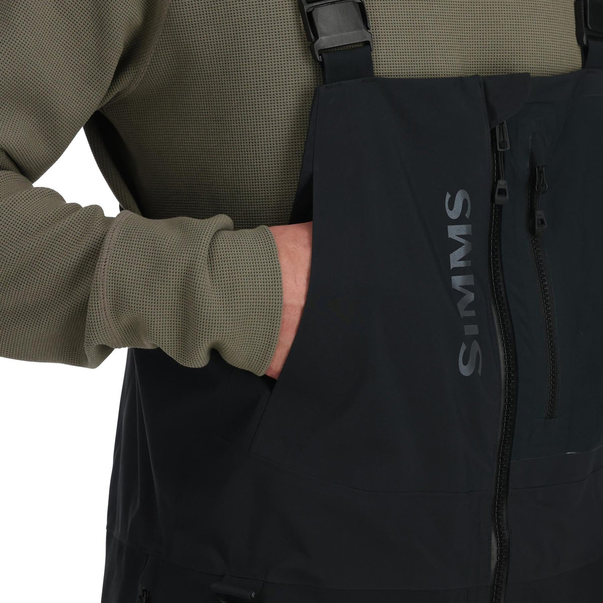Simms ProDry Fishing Bib | Black