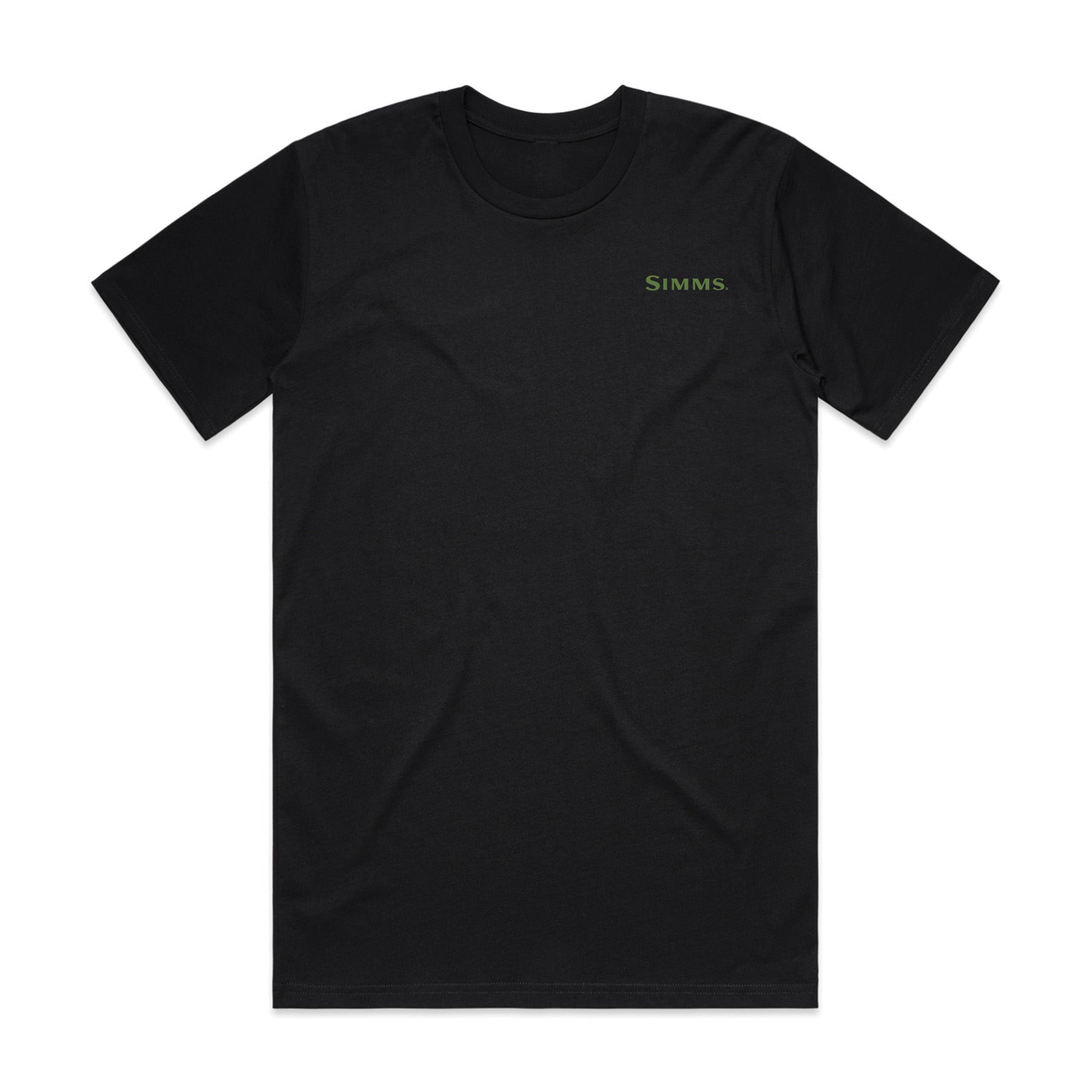 Simms S26 Artist Tee | Brown Trout - Black