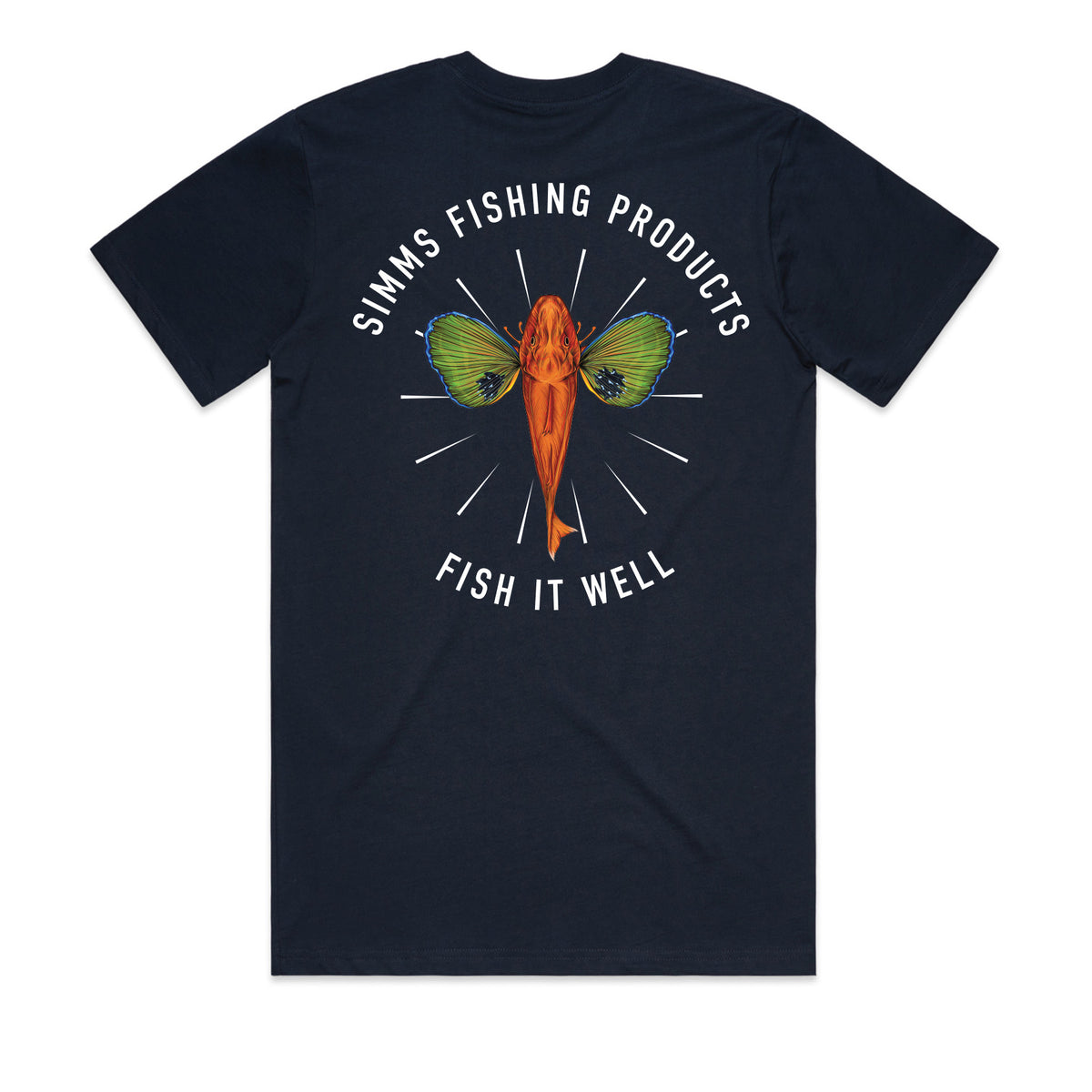 Simms S26 Artist Tee | Gurnard - Navy