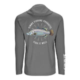 Simms S26 Artist Solartech Hoody | Barramundi - Grey