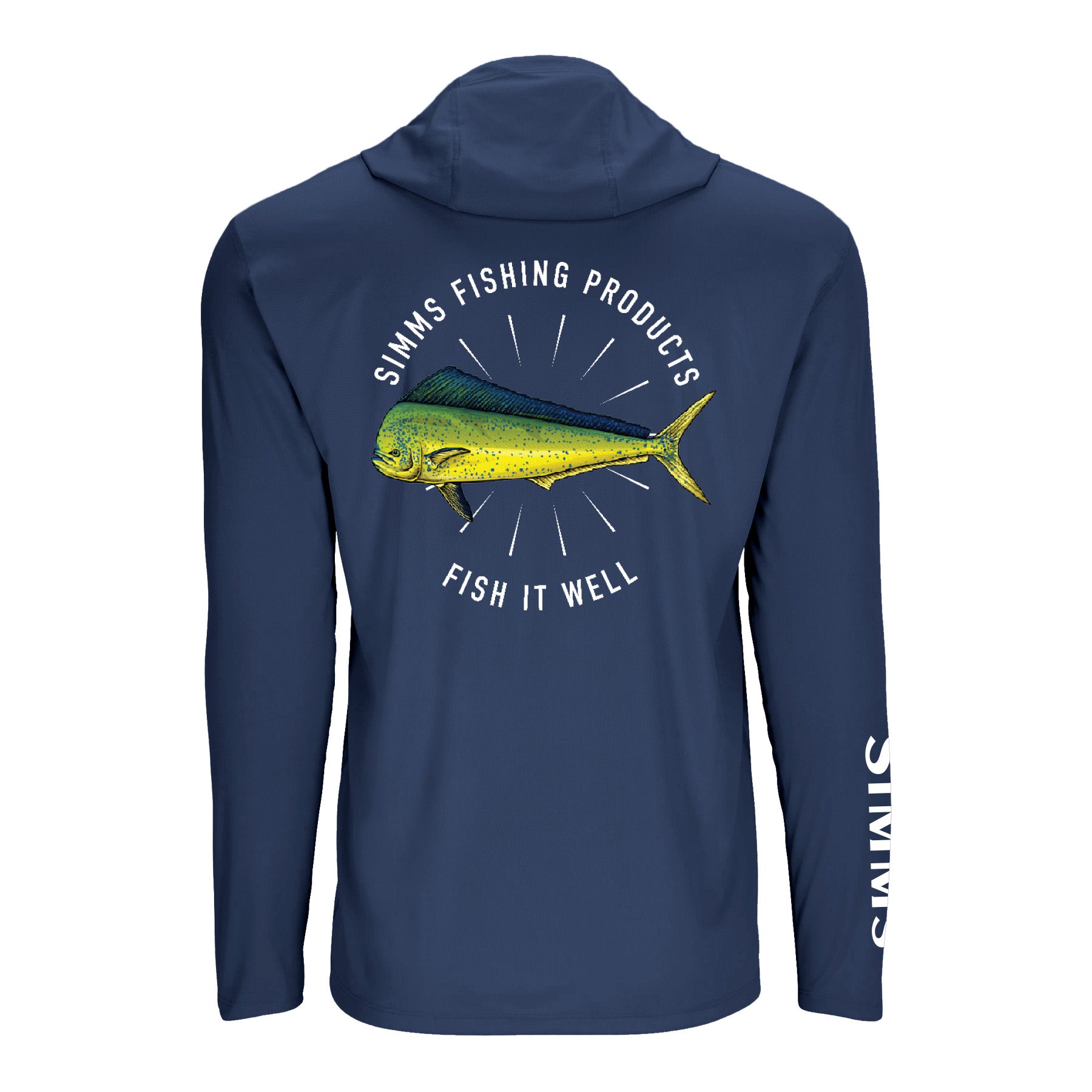 Simms S26 Artist Solartech Hoody | Mahi Mahi - Navy