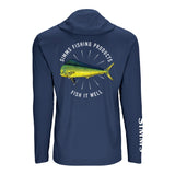 Simms S26 Artist Solartech Hoody | Mahi Mahi - Navy