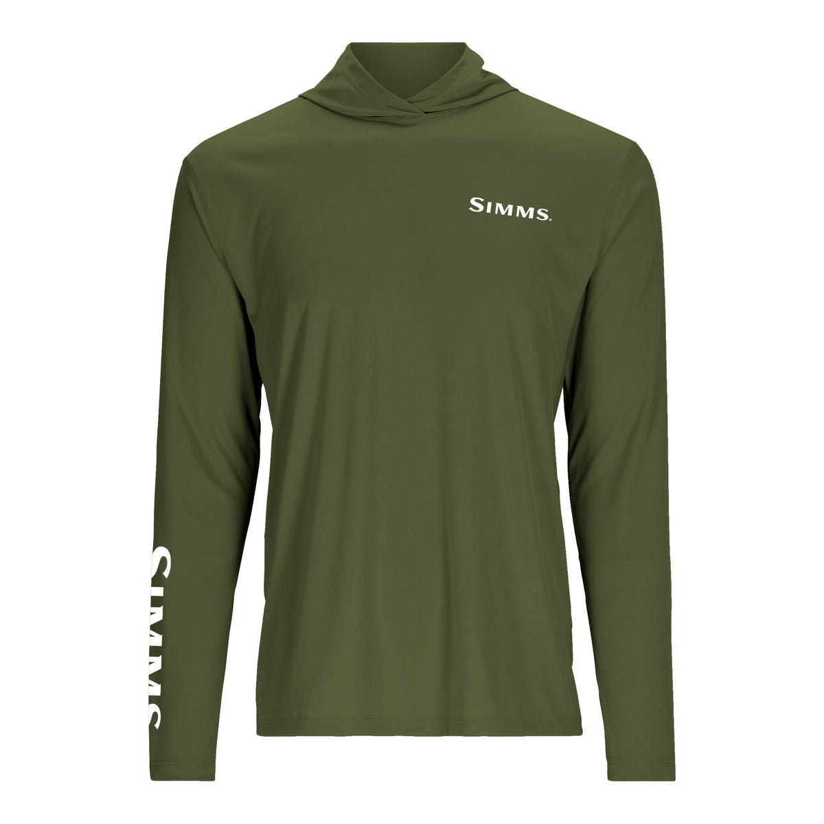 Simms S26 Artist Solartech Hoody | Rainbow Rise - Olive