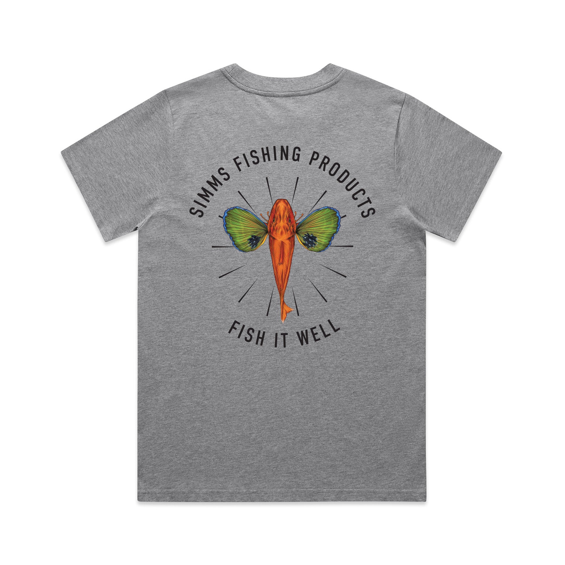 Simms S26 Women's Artist Tee | Gurnard Grey Marle