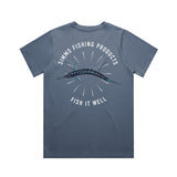 Simms S26 Women's Artist Tee | Marlin Bird Eye Storm