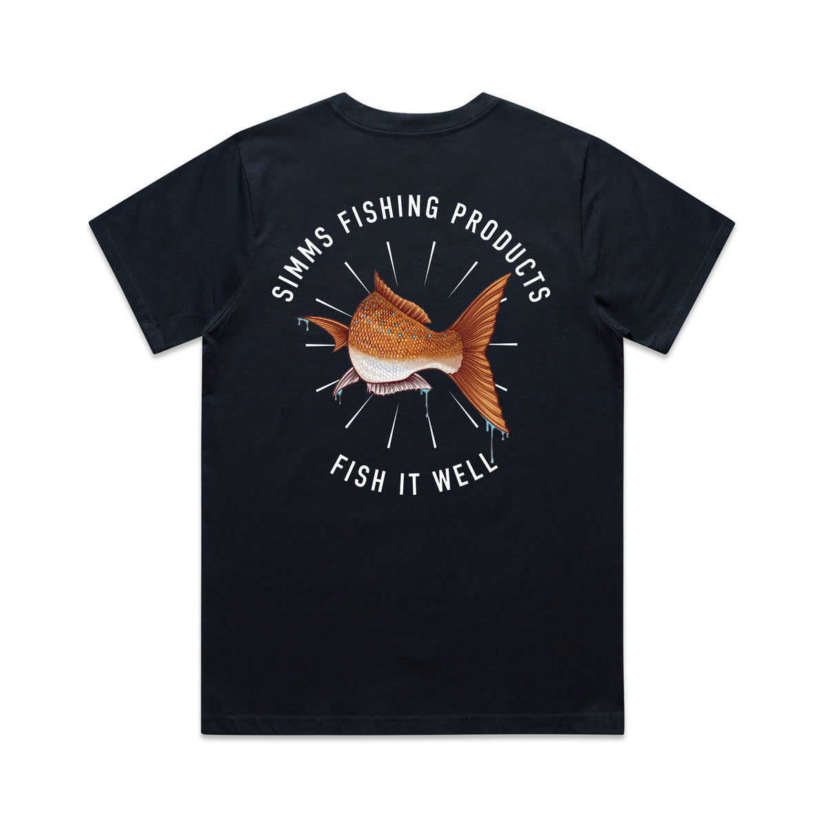 Simms S26 Women's Artist Tee | Snapper Tail Navy