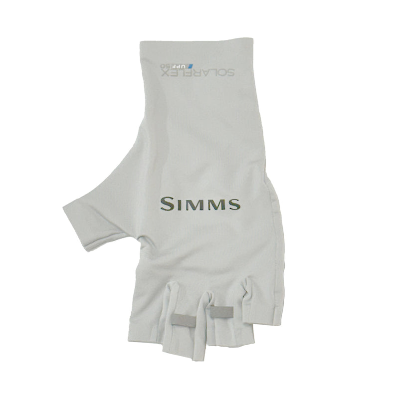 Simms SolarFlex Half-Finger SunGlove | Sterling - L
