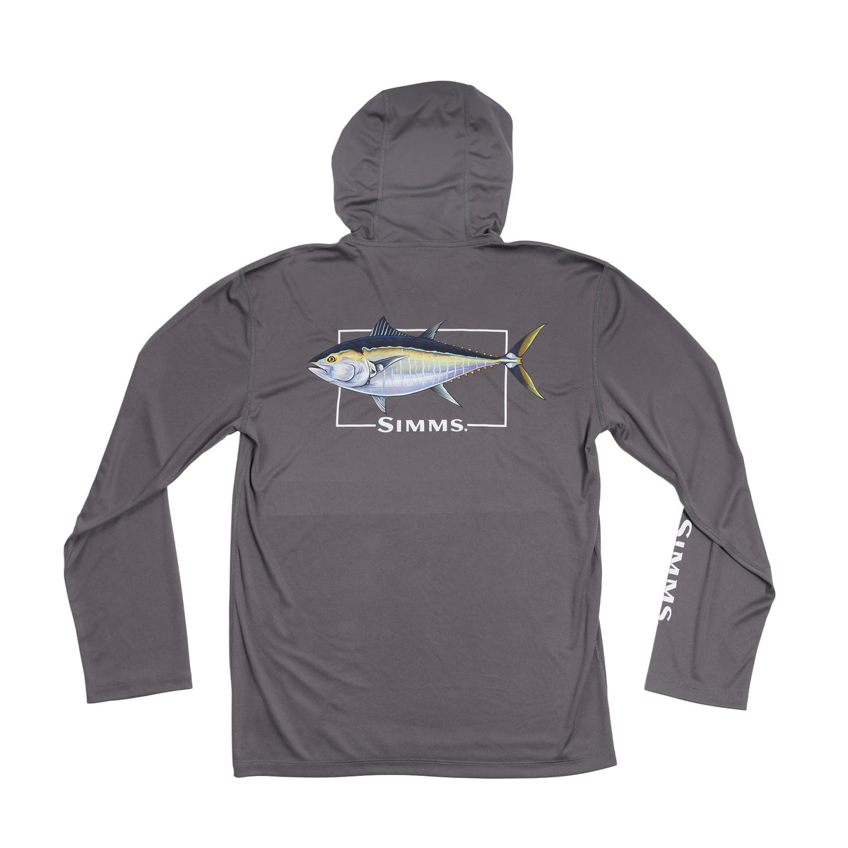 Simms M's solartech Hoody - Bluefin Tuna - Light Grey (SAMPLE)