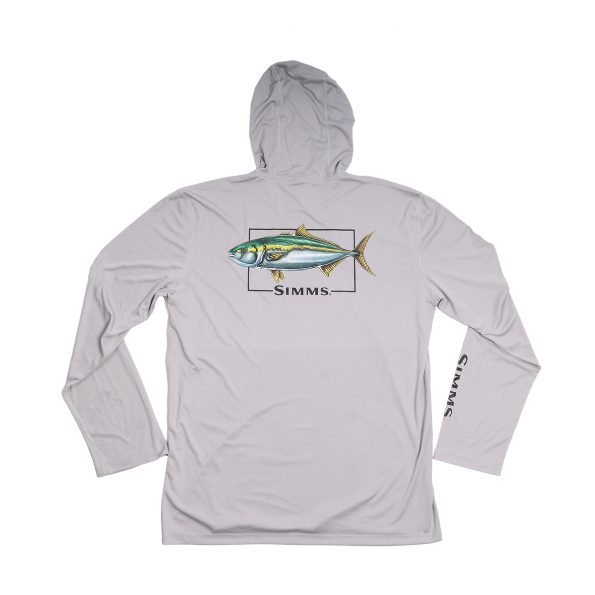 Simms M's Solartech Hoody - Kingfish - Grey (SAMPLE)