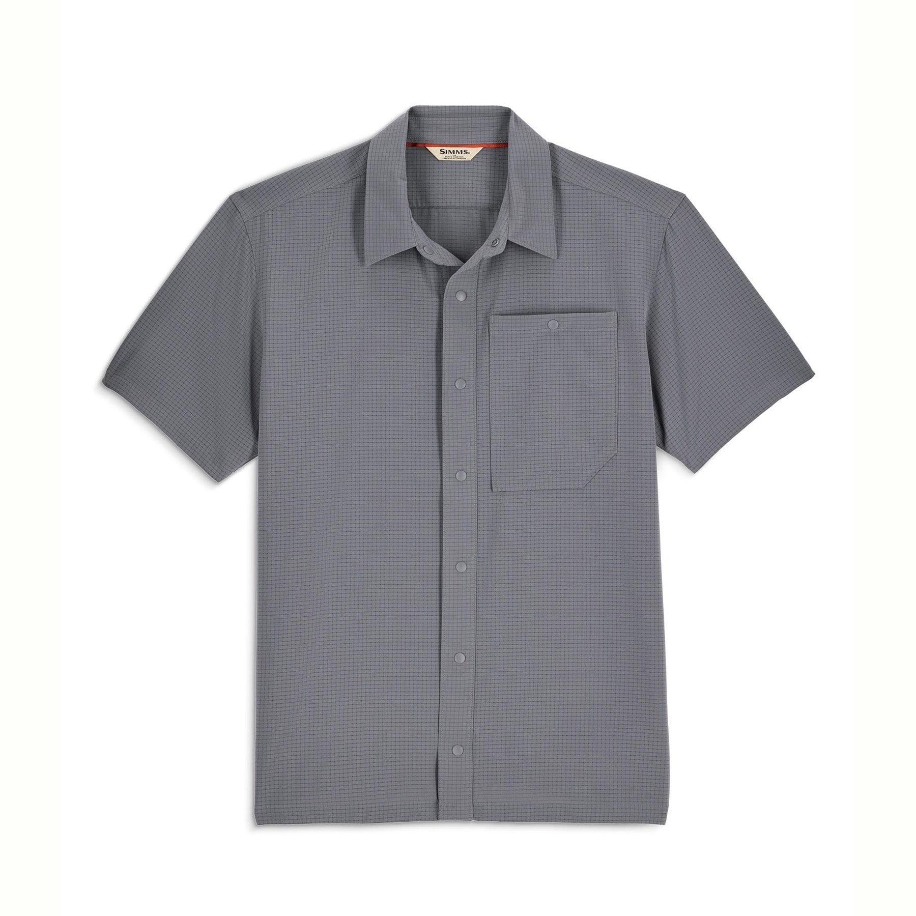 Simms Tailout Air Short Sleeve Shirt | Steel