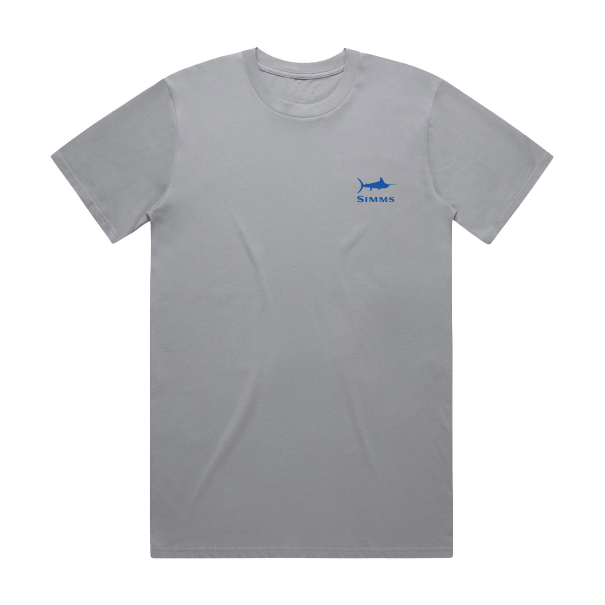 Simms Marlin Birds Eye Tee - Grey