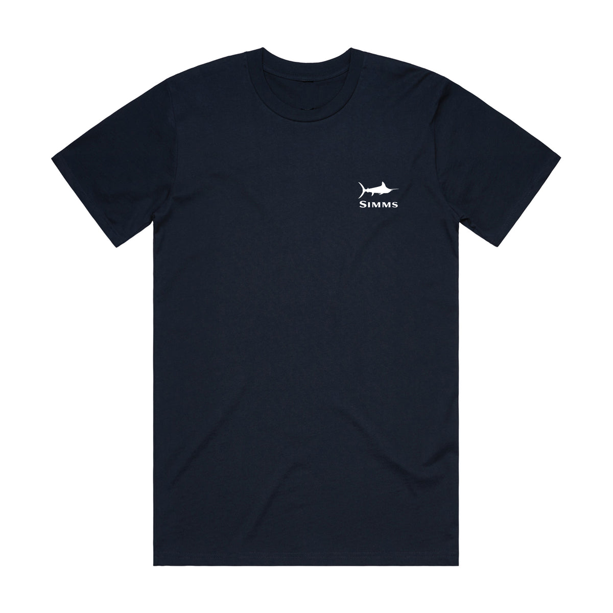 Simms Marlin Birds Eye Tee - Navy