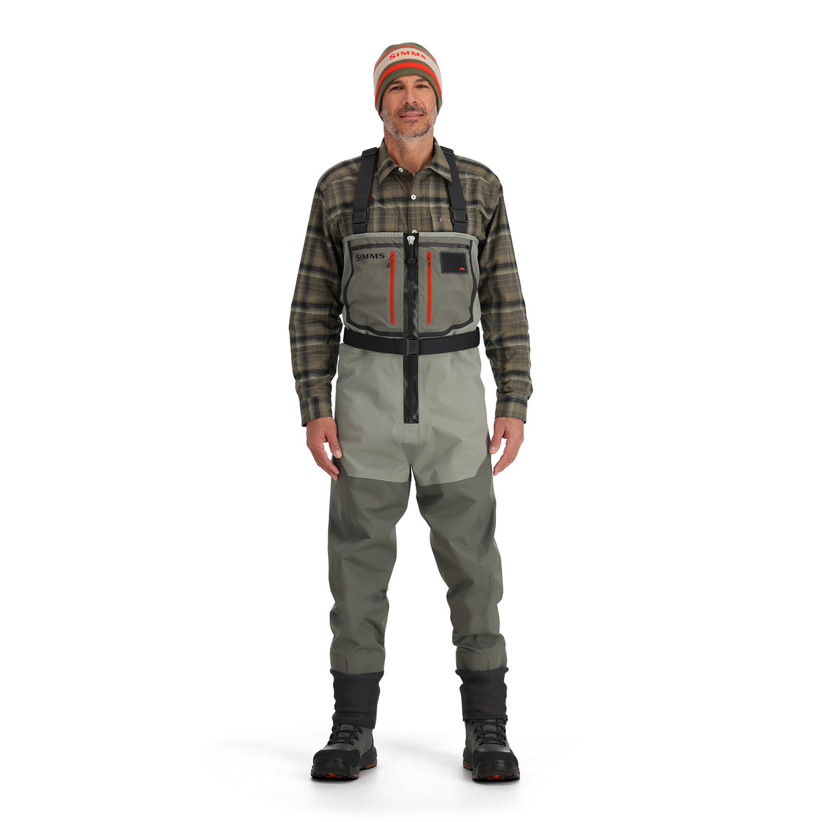 Simms Freestone Z Fly Fishing Waders - Smoke