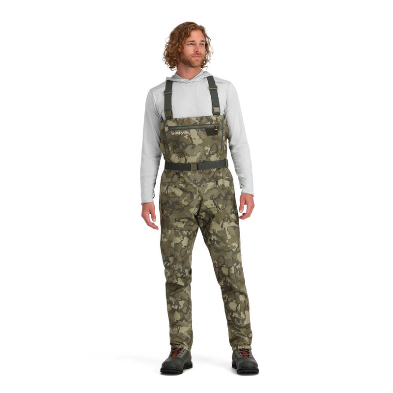Simms Tributary Fly Fishing Waders - Regiment Camo Olive Drab – Manic  Tackle Project