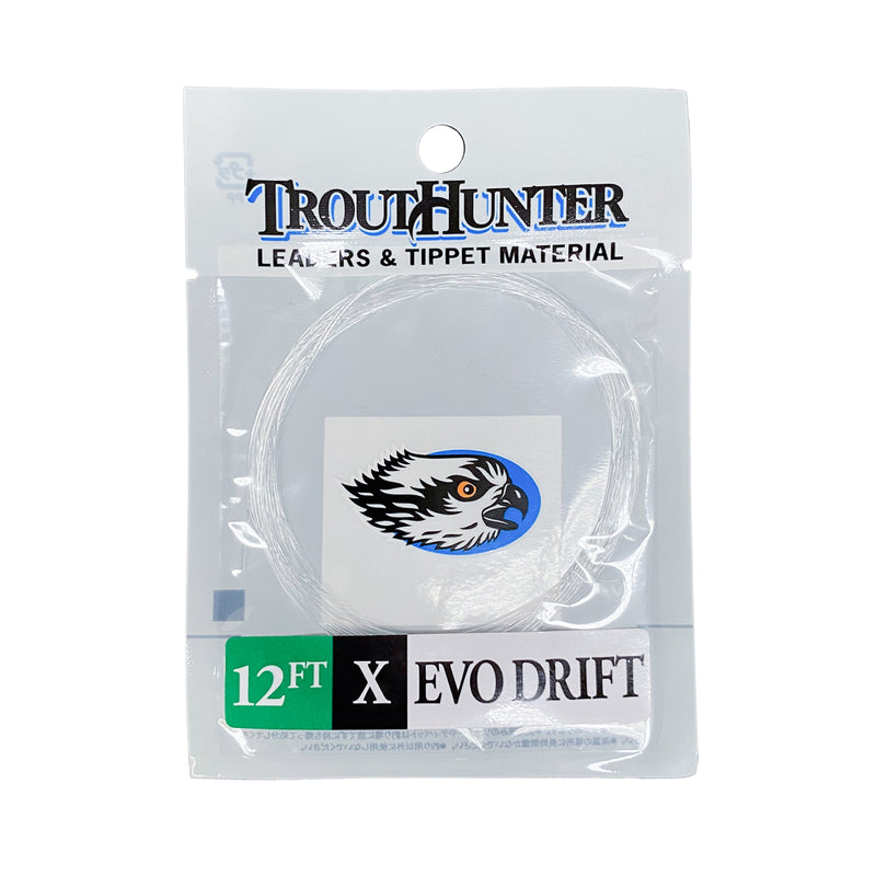 TroutHunter 12ft EVO Drift Fly Fishing Leaders