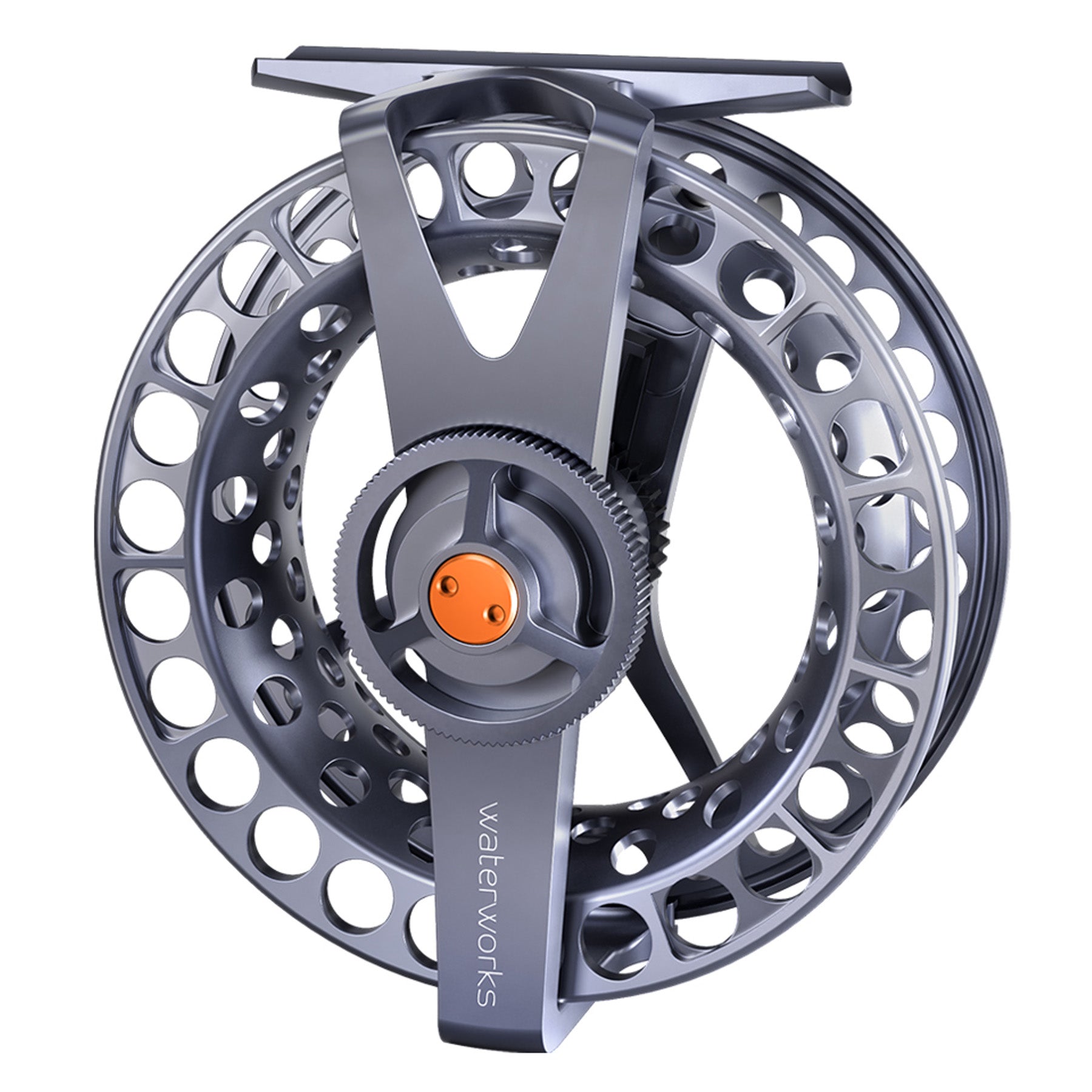 Waterworks Lamson force SL2 7+ ライン付き Lamson Force SL Series II Thermal Fly Fishing Reel