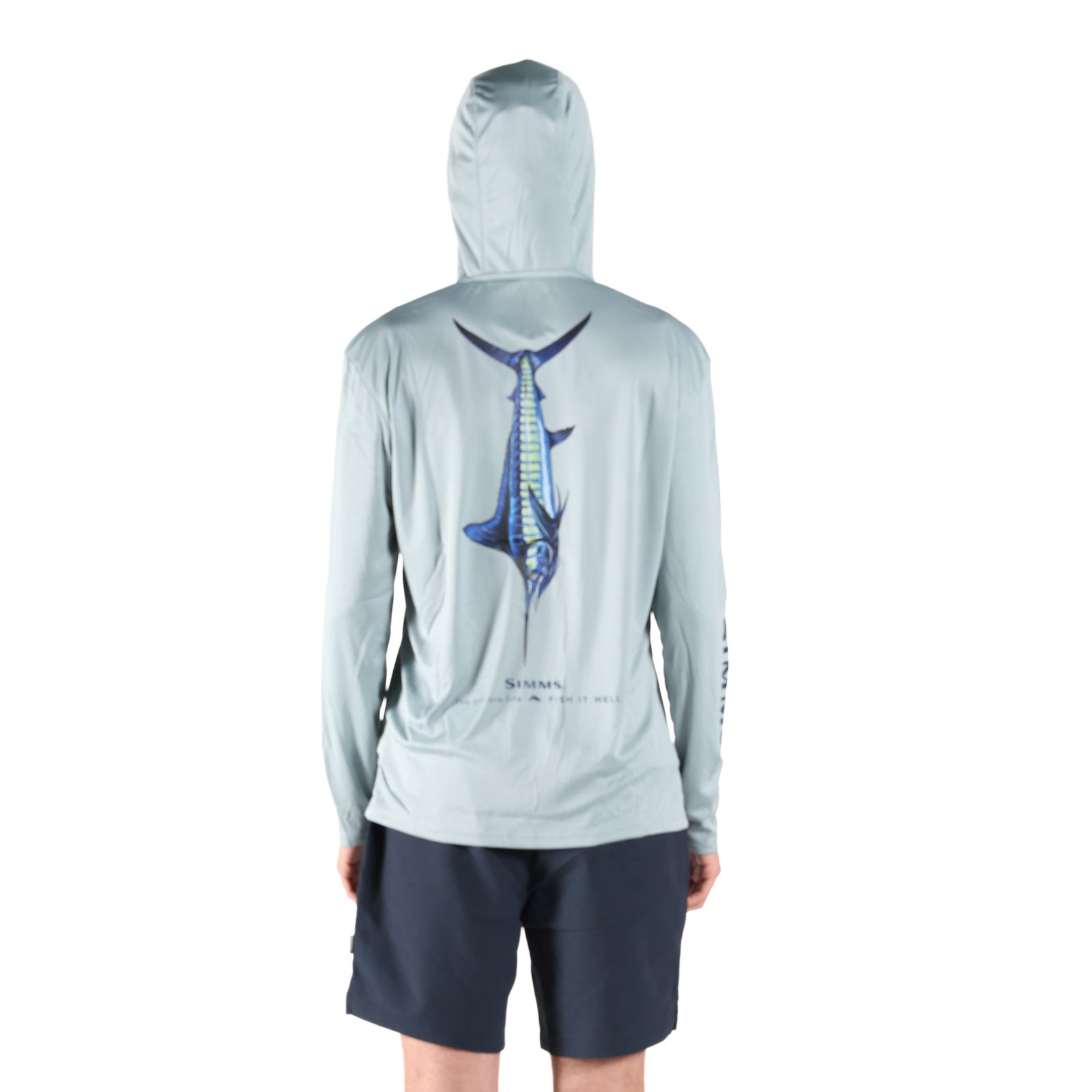 Simms S25 Artist Solartech Hoody | Blue Marlin Light Blue – Manic 