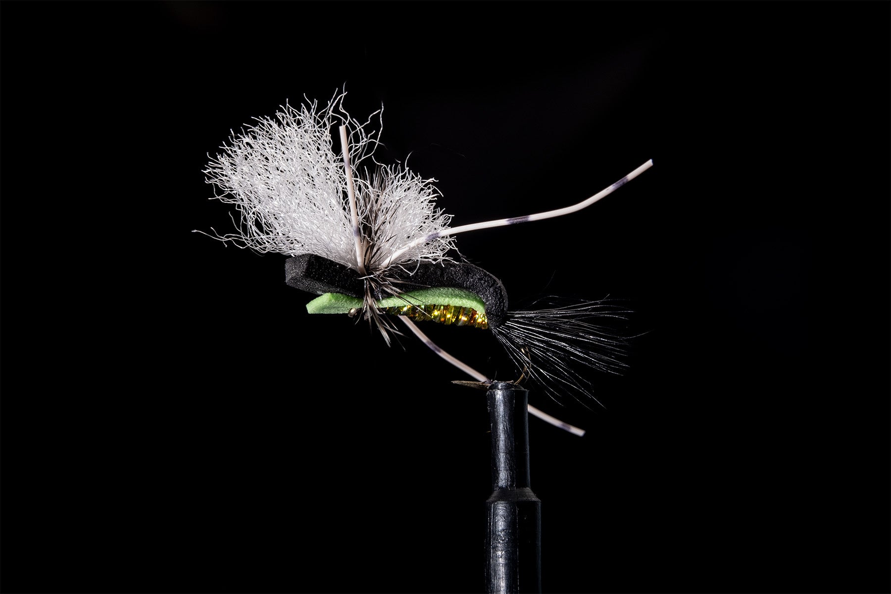 Hippie Stomper Green Fishing Fly | Manic Fly Collection – Manic Tackle ...