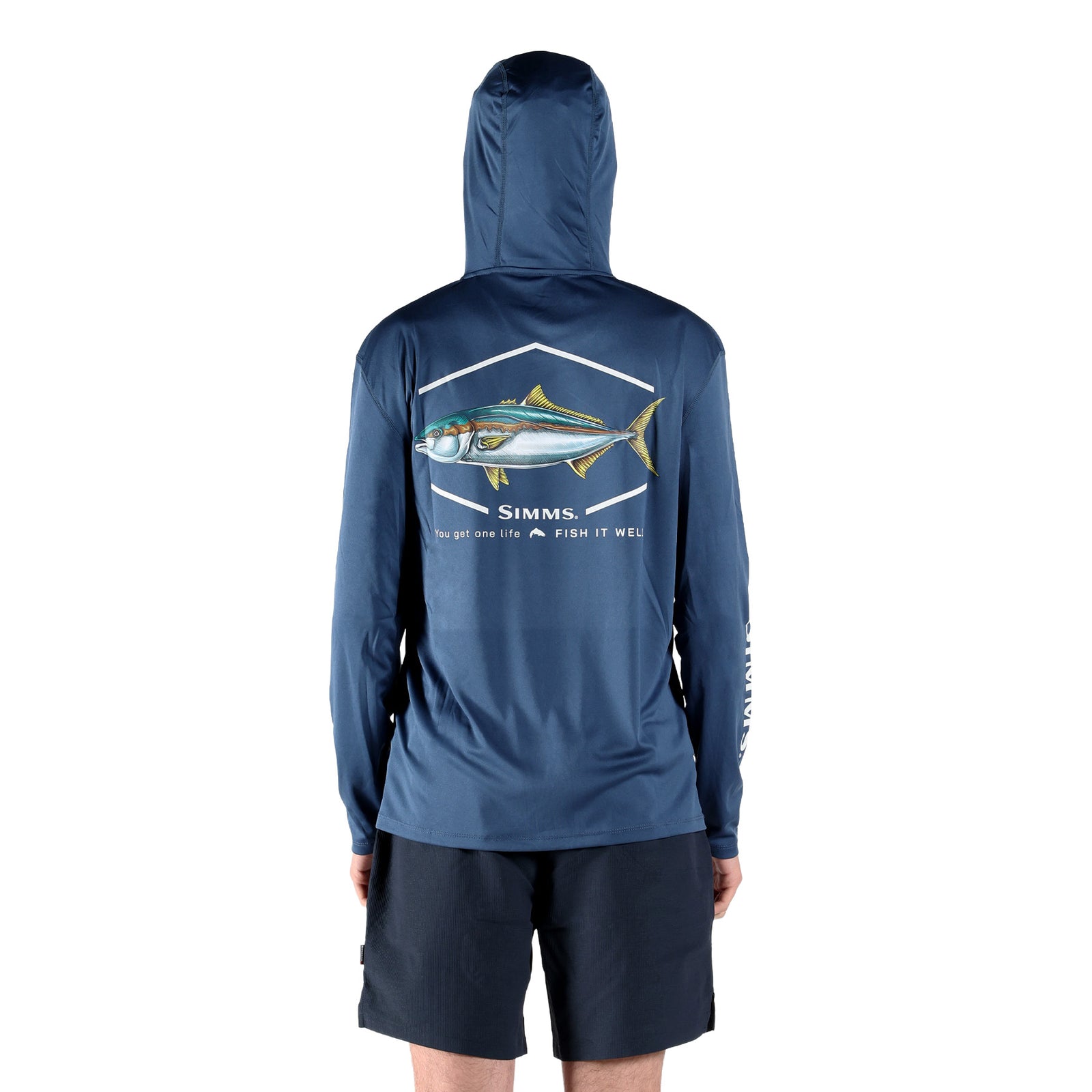 Simms S25 Artist Solartech Hoody | Kingfish - Navy – Manic Tackle 