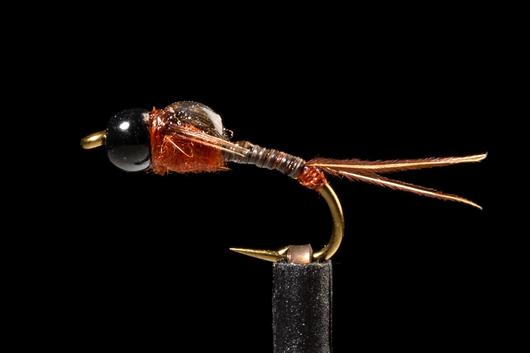 BTB Micro May Brown Fishing Fly | Manic Fly Collection – Manic Tackle ...