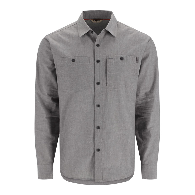 Simms Men's Cutbank Chambray LS Shirt