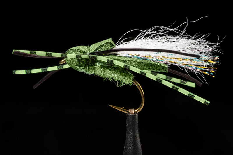Flat Back Cicada Olive | Manic Fly Collection