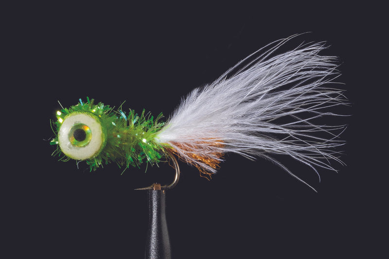 Little Boobie Chartreuse/White | Manic Fly Collection