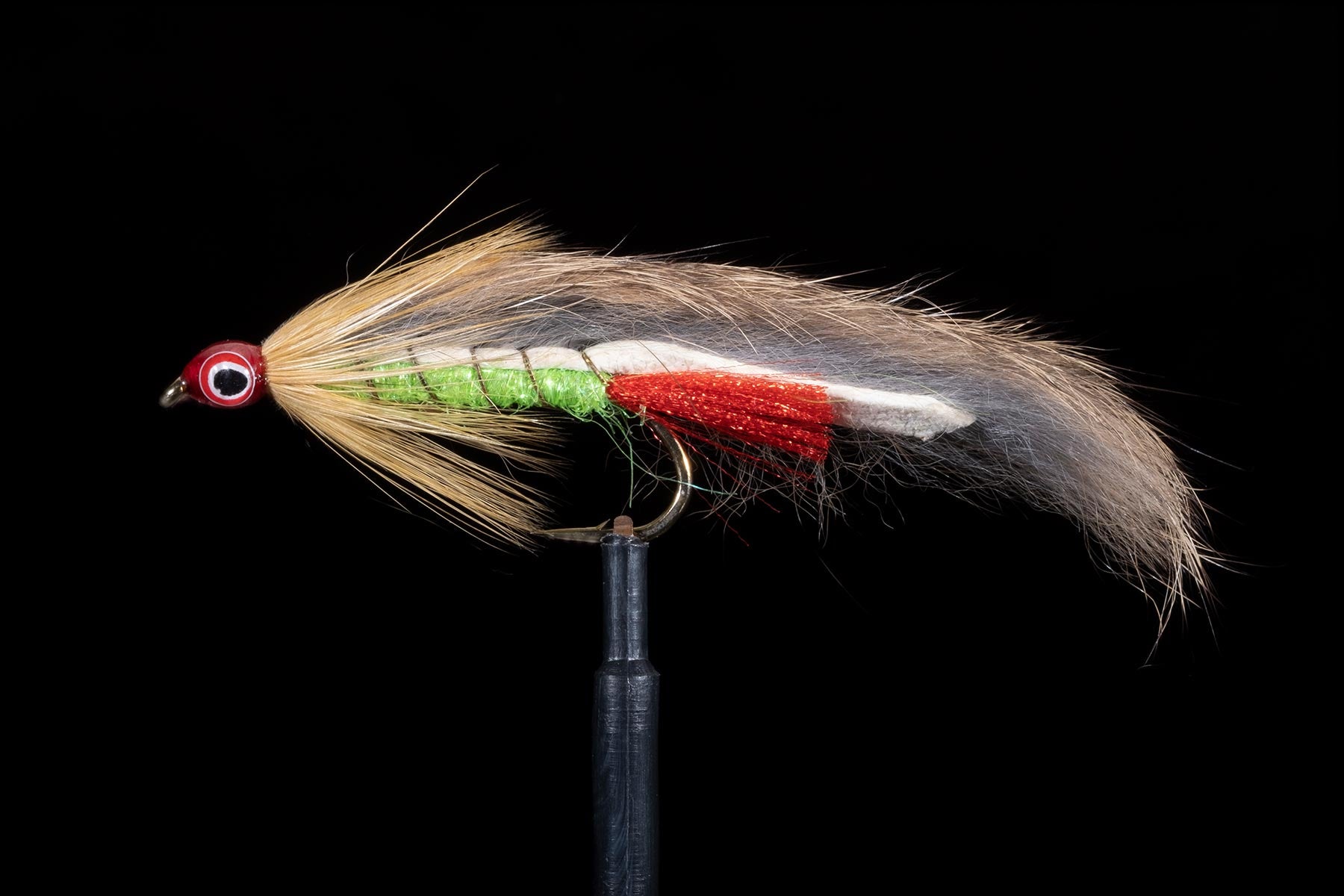 Mega Rabbit Natural Chartreuse Fishing Fly | Manic Fly Collection ...